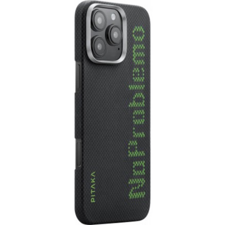 Чехол для iPhone 16 Pro Max Pitaka Aries Tactile Woven Case (NoProblemo)