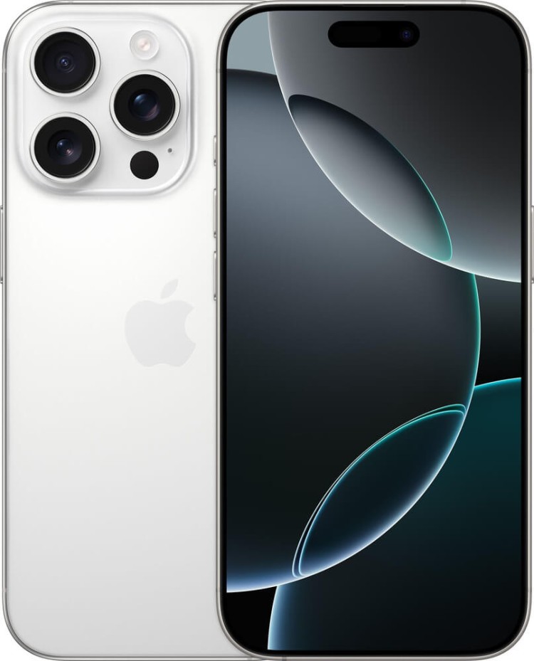Смартфон Apple iPhone 16 Pro 1TB титановый белый