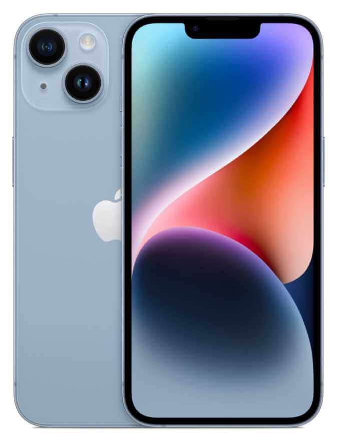 Apple iPhone 14 Plus 256GB голубой (2 SIM)